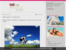 Tablet Screenshot of cattolica.acapulcohotel.it
